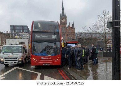 Transport Chaos, Tube Spree At King Cross Station, London, UK - Tuesday 1 Mar 2022