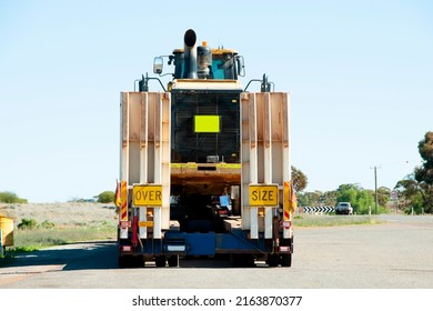 Transport Of Oversize Heavy Machinery