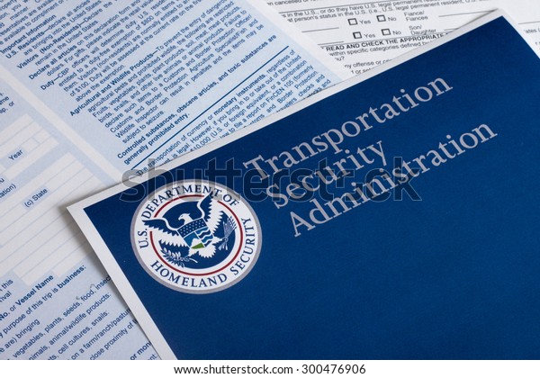 Transportation\
Security Administration Form to fill\
out