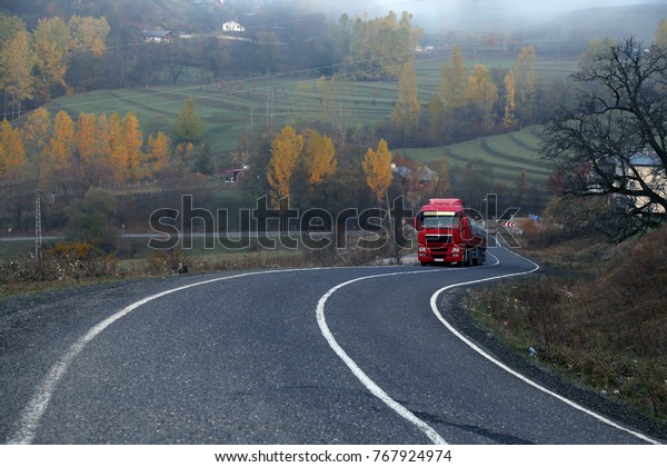 
transportation  truck
road