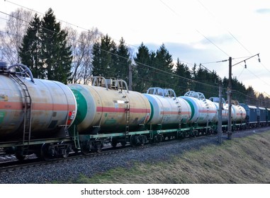 Transporting Tank Car LNG By Rail, Natural Gas - Image