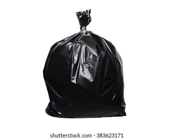 Trash Bag Isolated On White Background