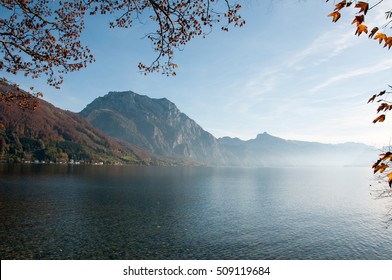 Traunsee Traunstein