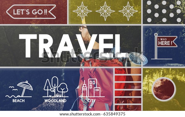 Travel Adventure Vacation Outdoors Graphic Stock Photo Edit Now