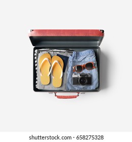 Travel bag concept - Shutterstock ID 658275328