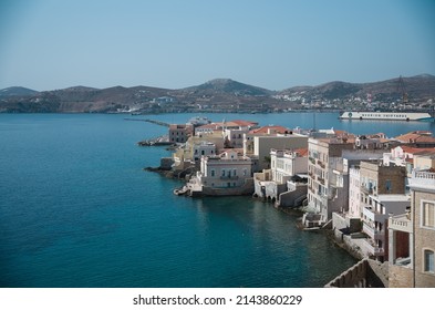Travel to Ermoupolis, Syros where Greek island of Siros has a unique Venetian architectural, Byzantine and Roman architecture having blended in harmoniously Syra of the Cyclades wonderful holiday