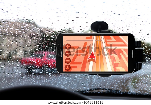 travel guide helps a driver to arrive in\
appointment point at rainy\
weather