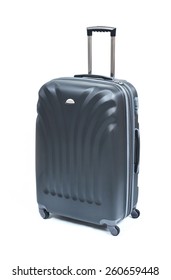 Travel Luggage Isolated On The White Background