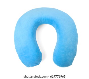 Travel Pillow On White Background