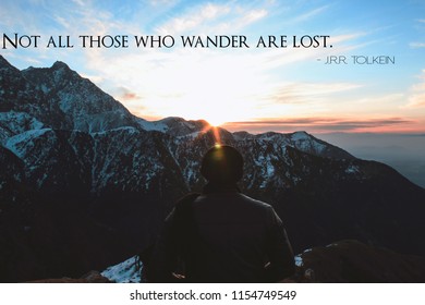 Travel Quote By  J. R. R. Tolkien.