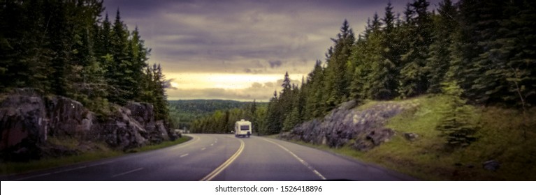 Travel Through Mountains With RV