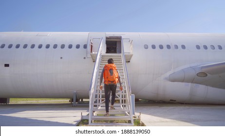 travel plane steps
