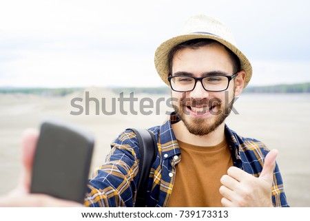 Similar – Image, Stock Photo Back to school, university student