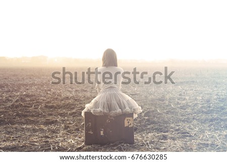 Similar – Image, Stock Photo somewhere 02