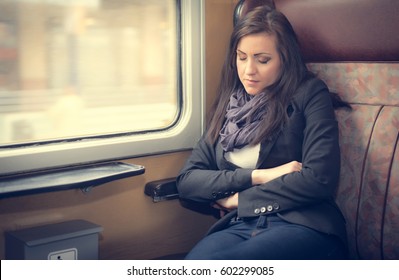 186 Sleeping In A Train Lady Images, Stock Photos & Vectors | Shutterstock