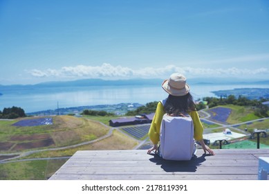 Travelers looking at the scenery - Shutterstock ID 2178119391