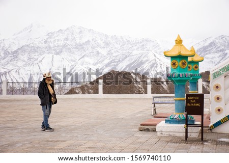 Similar – Ruins of the Tibetan fort-Miran ancient town-Xinjiang-China-0442