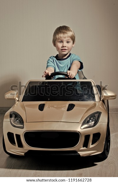 small boy car