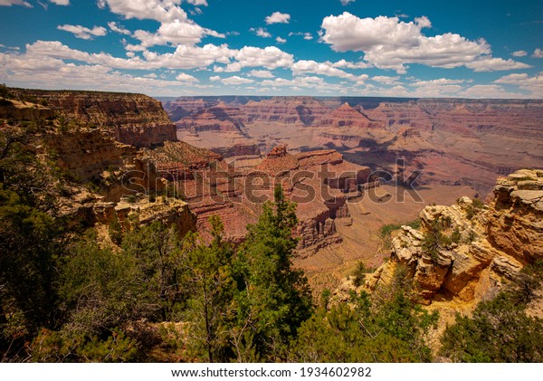 Traveling\
USA landmark. Grand Canyon. Arizona South\
Rim