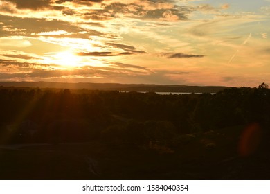 Traverse City, Mi Sunset In The Summer