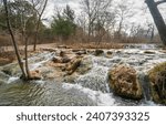 The Travertine Creek at Chickasaw National Recreation Area in Sulphur, Oklahoma