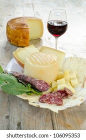 Tray Of Mediterranean Food From Sardinia