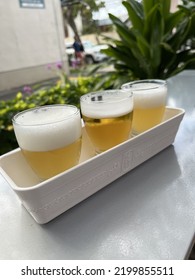 Tray Of Three Light Beer Samples