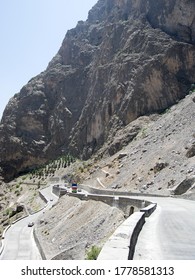 Treacherous Mountain Pass On The Kabul To Jalalabad Road