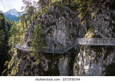 Treacherous Path Along Mountain