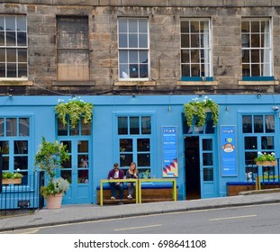 Treacle Bar And Restaurant In Edinburgh Broughton Street. Edinburgh, Scotland UK.
August 2017