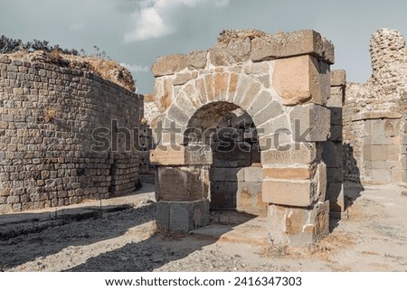 Treatment Center (Healing Temple). Asclepieion (Asclepion) of Pergamon. Bergama (Izmir), Turkey