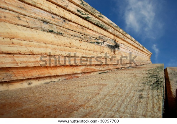 Treatment Wood Royalty Free Stock Image