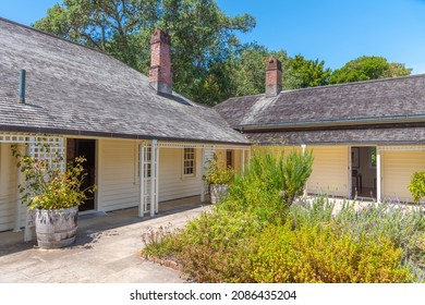 Treaty House At Waitangi Treaty Grounds At New Zealand