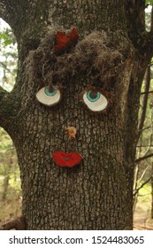 Face On The Bark Of A Tree Images Stock Photos Vectors