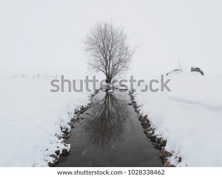 Similar – Foto Bild Winterzauber Landschaft