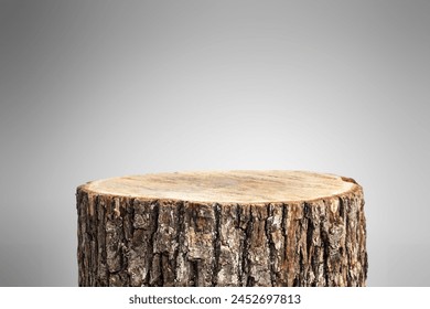 Tree Table wooden Podium for display