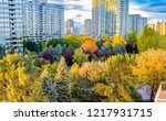 Trees in autumn 2018 in on Nun