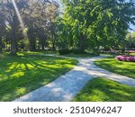 Trees and Gardens in Halifax Public Garden