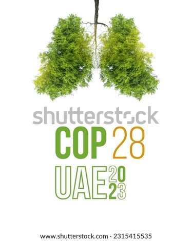 Trees (lung), 3D environmental and medical concepts COP28 UAE Save the Earth 
