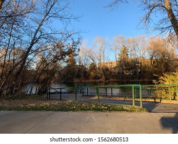 Trees And Scenery Along The Boise Greenbelt