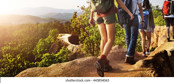 Trek Hiking Destination Experience Lifestyle Concept