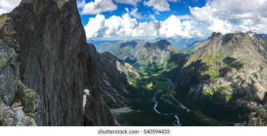 Trek Troll Wall Norway Panorama Stock Photo 540594433 | Shutterstock