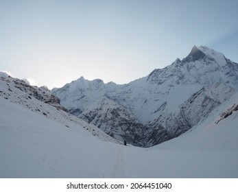 Treking, Nepal, Snow, Trek, Mountains