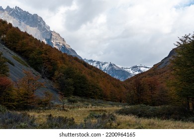 Trekking Base Torres In Torres Del Paine National Park, Chile