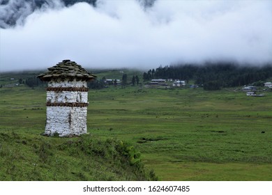 Trekking In Bhutan Forest,landscape Of Nature In Bhutan