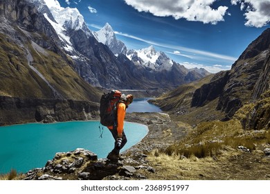 Trekking in the Huayhuash Mountain Range is a popular and breathtaking adventure for outdoor enthusiasts