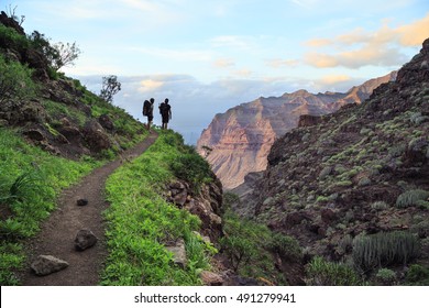 Trekking On Gran Canaria Island To Gui Gui Beach.