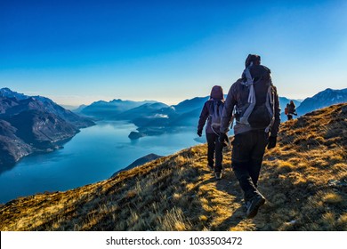 Trekking On Lake Como