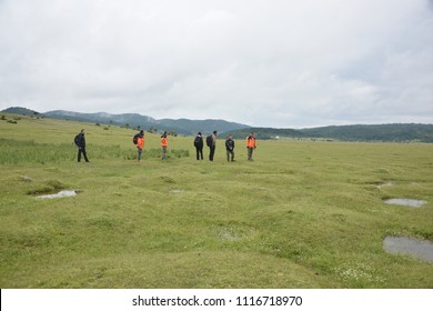 Trekking In The Plateau.SAKARYA/TURKEY 12.11.2014