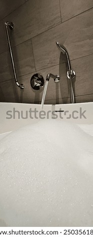 tremendous amount of bubble bath